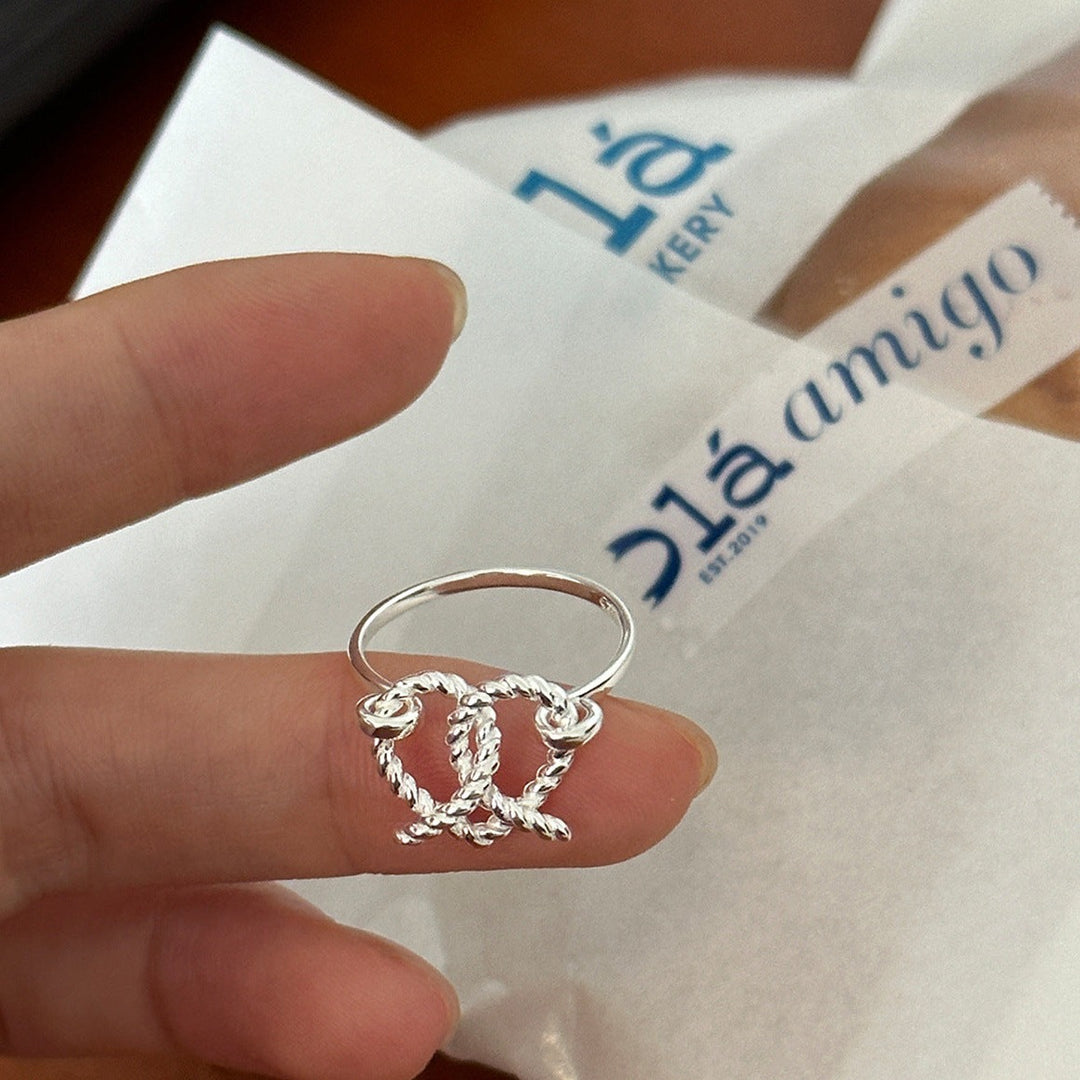 Sterling Silver Lye Bread Ring