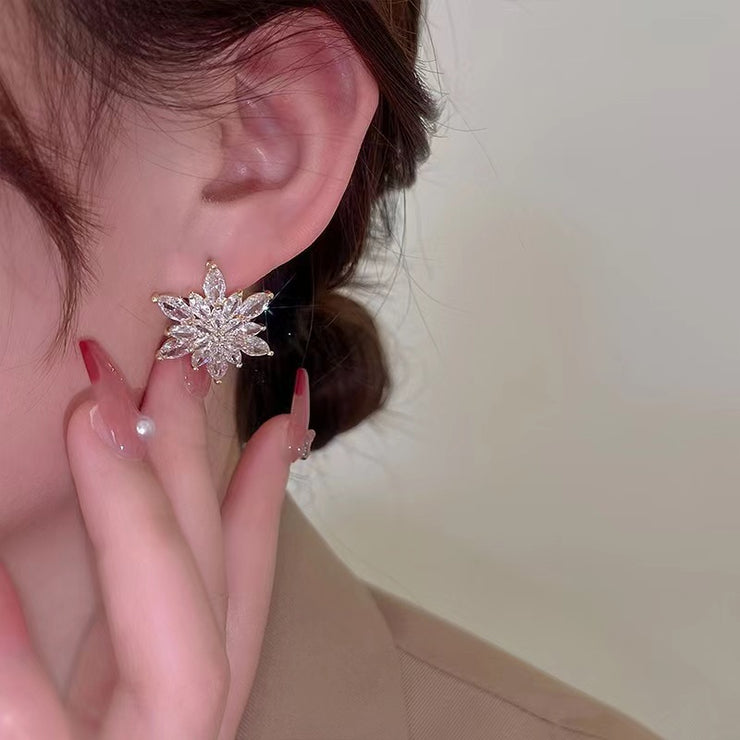 Snow Flower Earrings