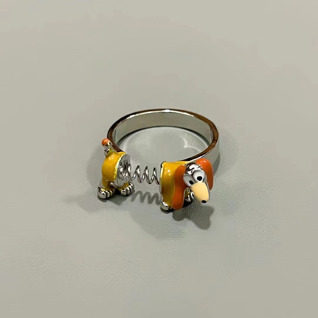 Cute Springer Spaniel Ring