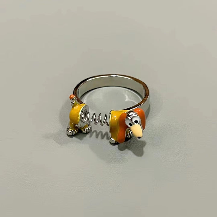 Cute Springer Spaniel Ring