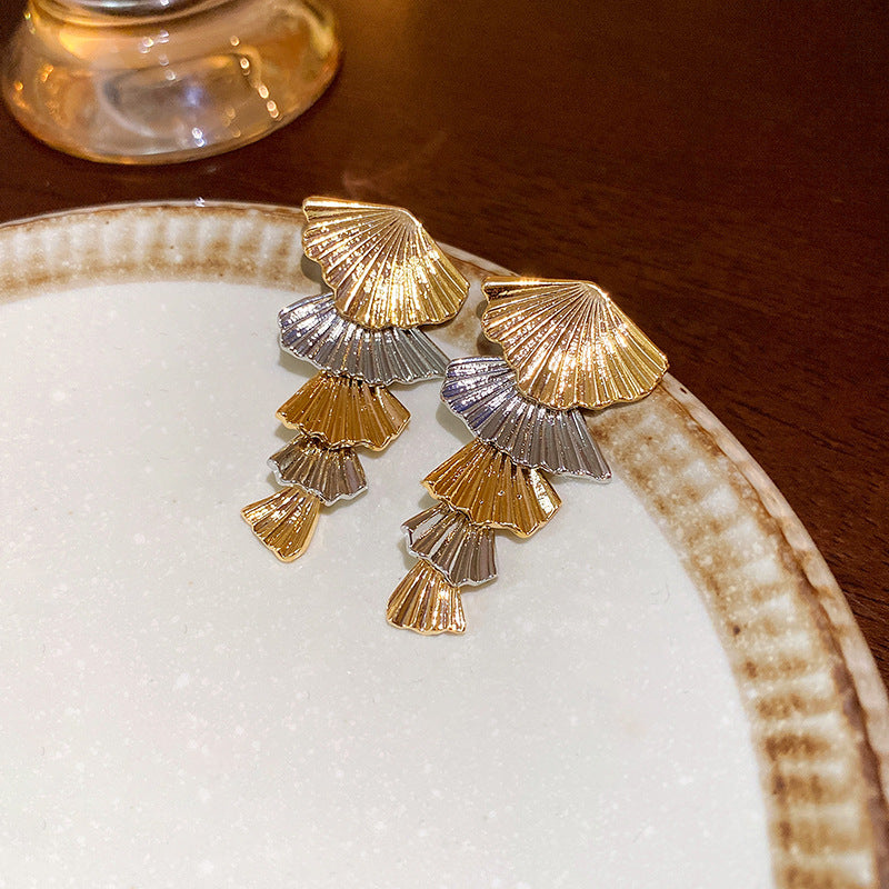 Almond Leaf Earrings