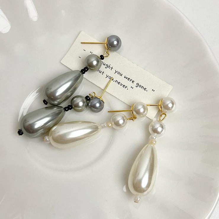 Elegant Pearl Drop Earrings