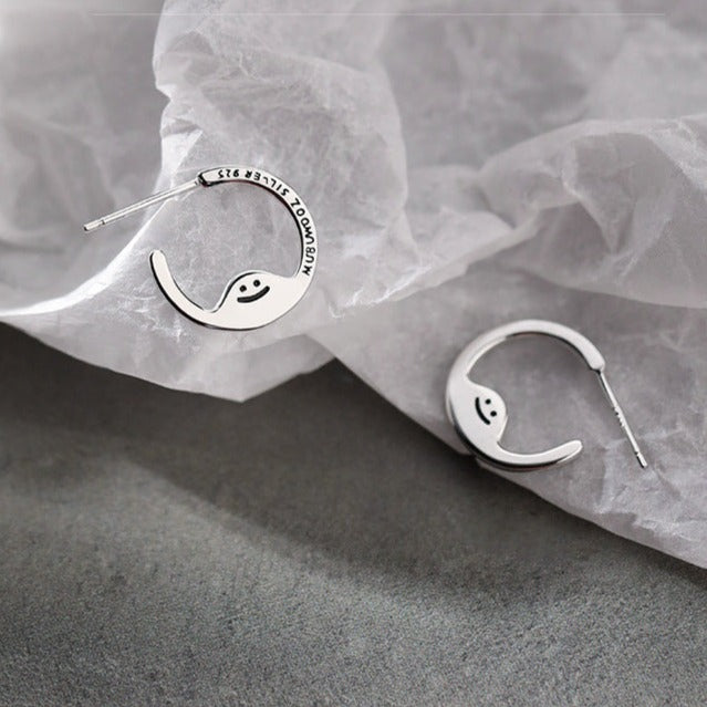 Mini Smile Earrings