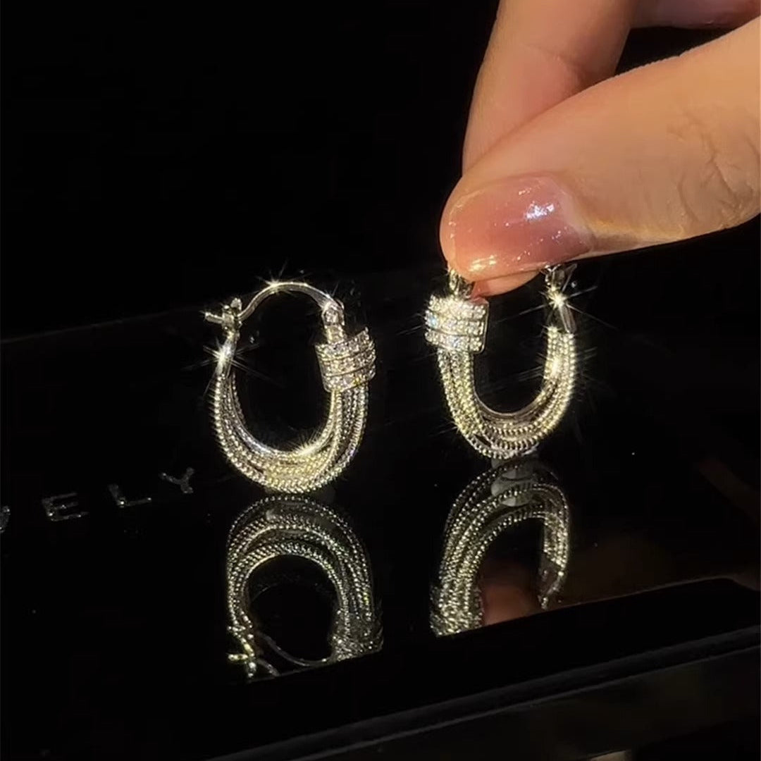 Geometric Layers Earrings