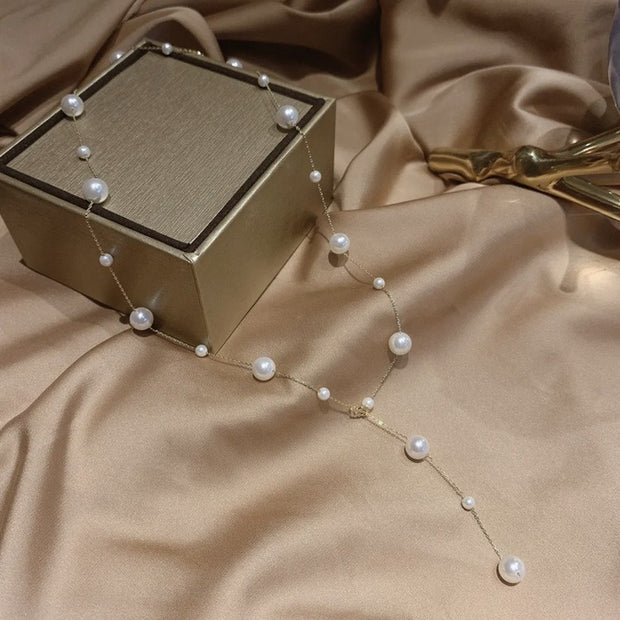 Full Star Pearl Necklace