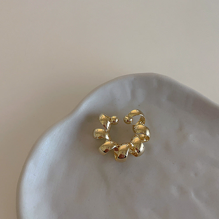 Spring Metal Ear Cuff