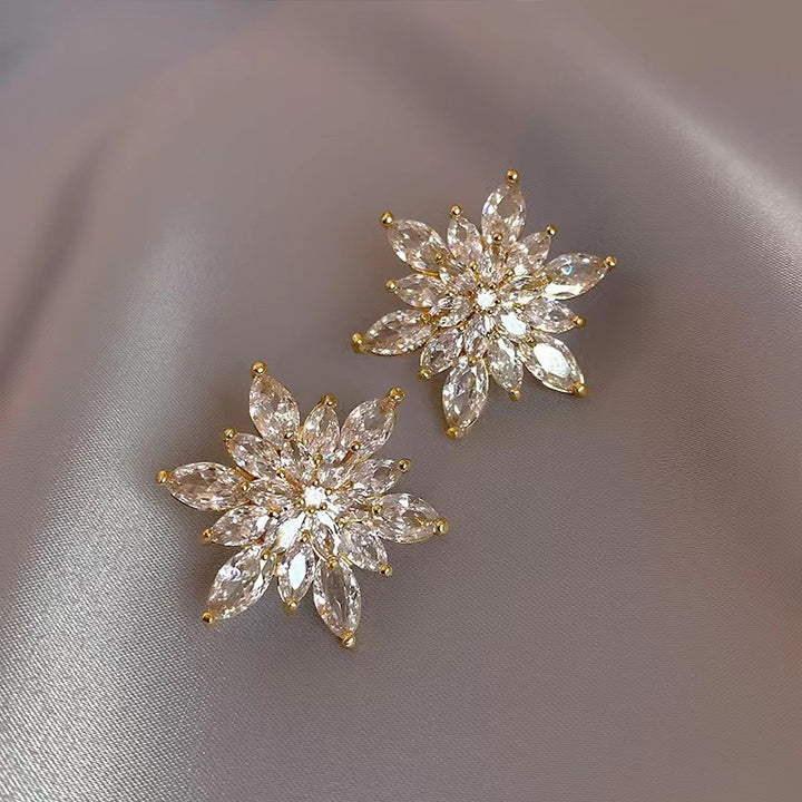 Snow Flower Earrings