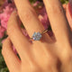 Round Cut Moissanite Solitaire Ring — 0.5CT–5CT | Classic 6-Prong | S925 Sterling Silver