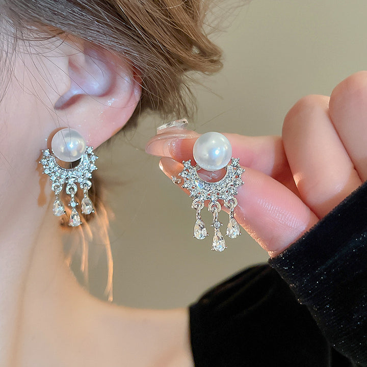 Pearl Galaxy Earrings