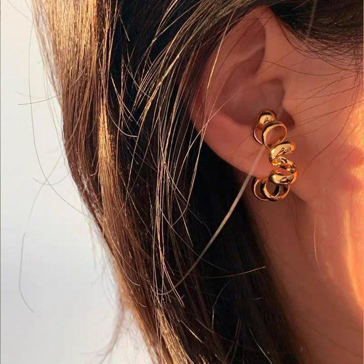 Spring Metal Ear Cuff