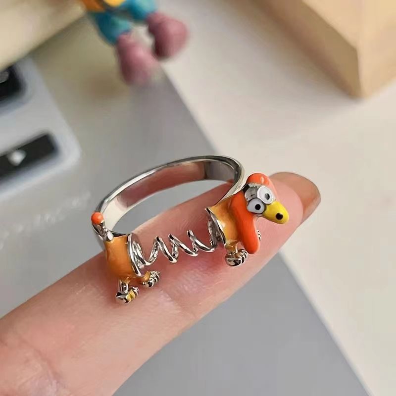 Cute Springer Spaniel Ring