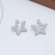 Irregular Star Glitter Earrings