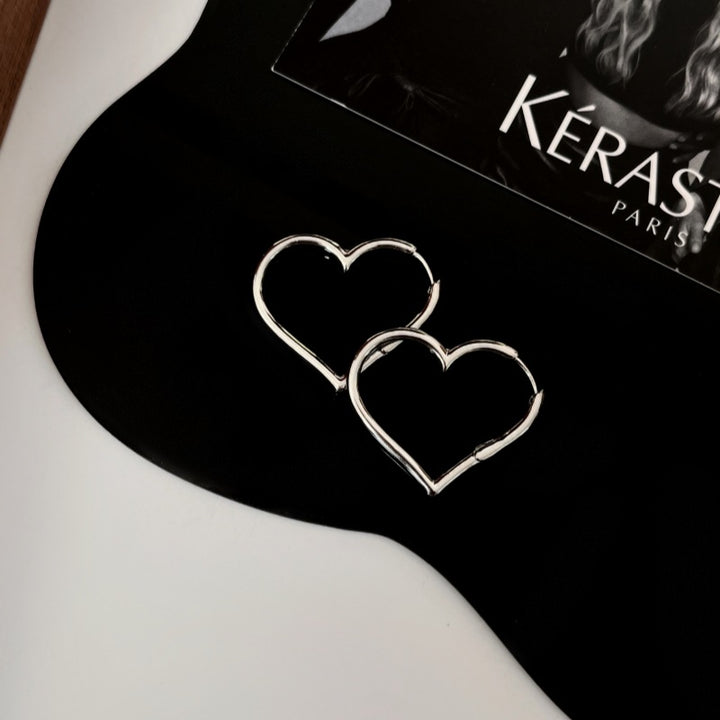 Simple Heart-Shaped Earrings