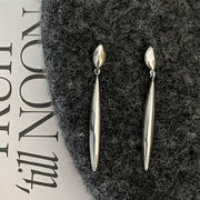 Minimalist Metallic Line Earrings