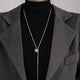 Pearl Adjustable Long Necklace