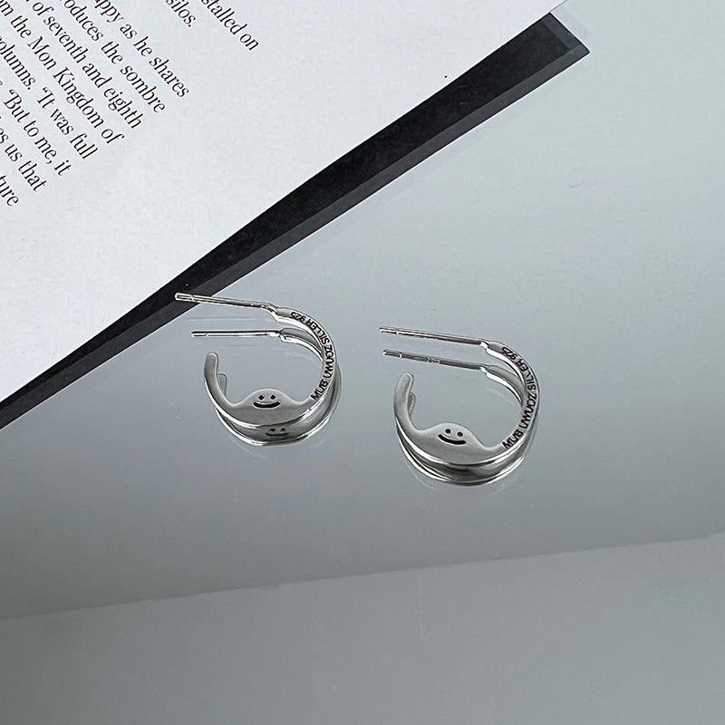 Mini Smile Earrings
