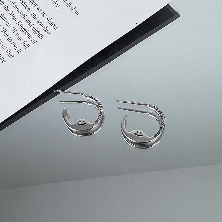 Mini Smile Earrings