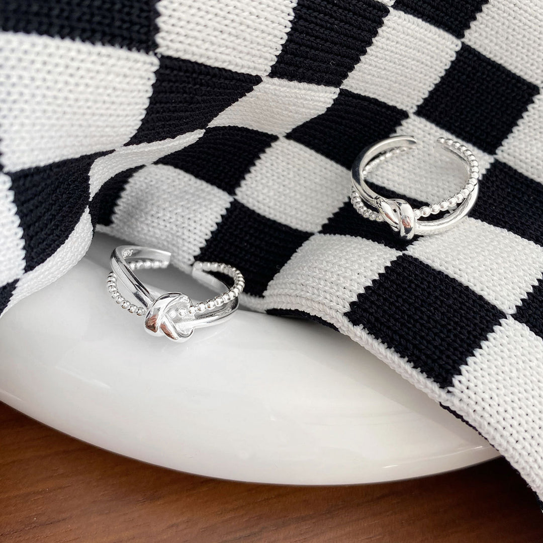 Personalized Knotted Adjustable Ring