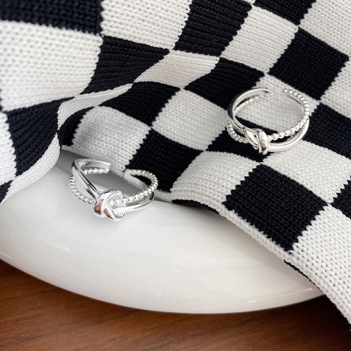 Personalized Knotted Adjustable Ring