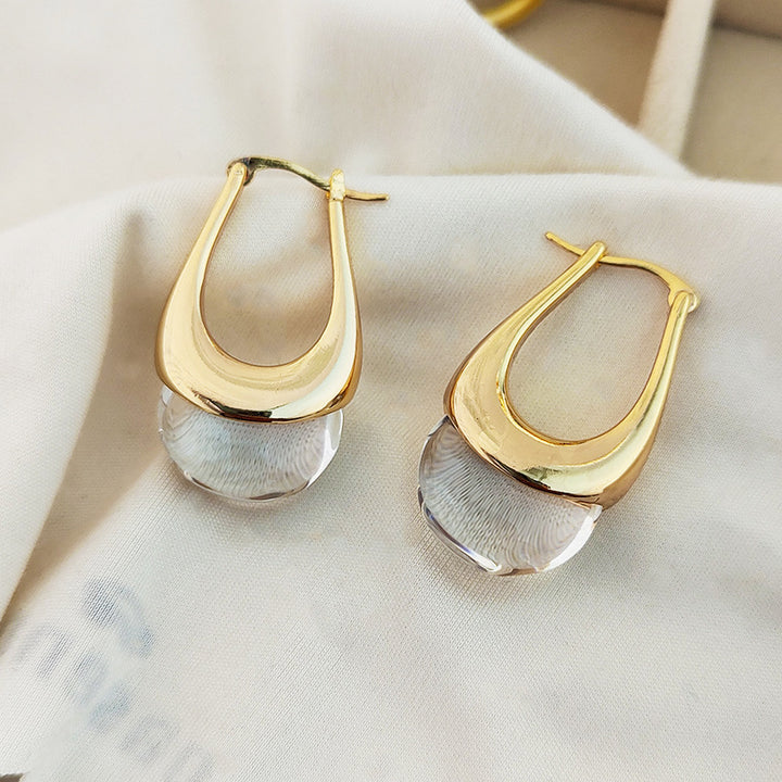 Resin Drop Earrings