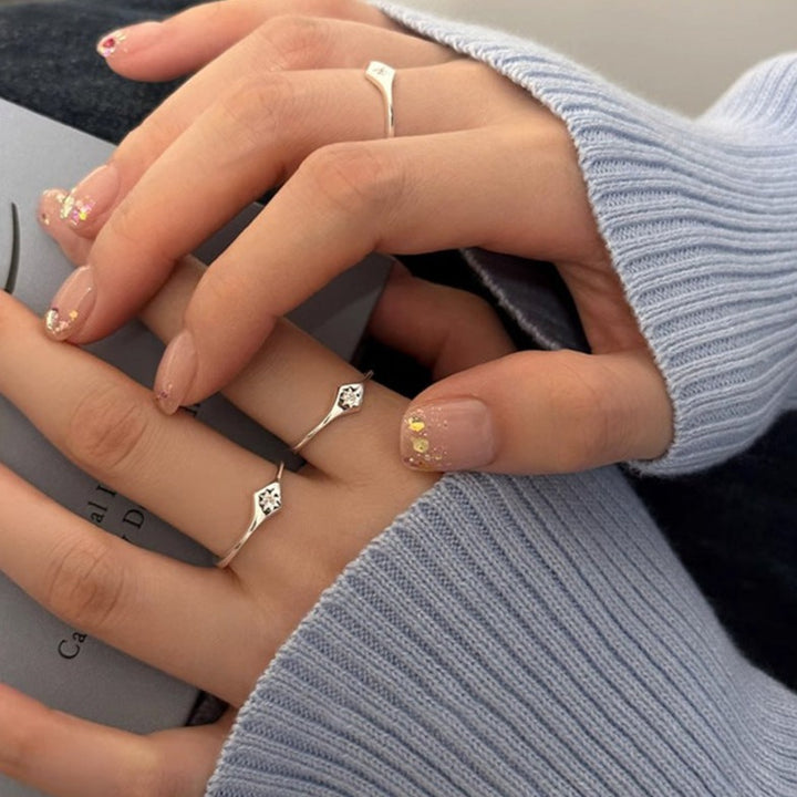 Sterling Silver Star Ring