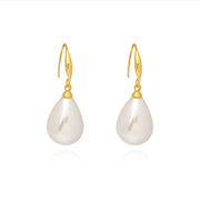 Drop Pearl Earrings