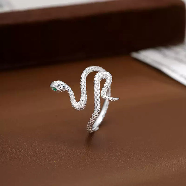 Sterling Silver Snake Ring