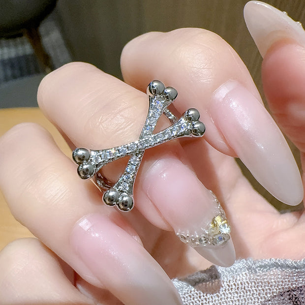 Crossed Bones Ring