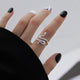 Sterling Silver Snake Ring