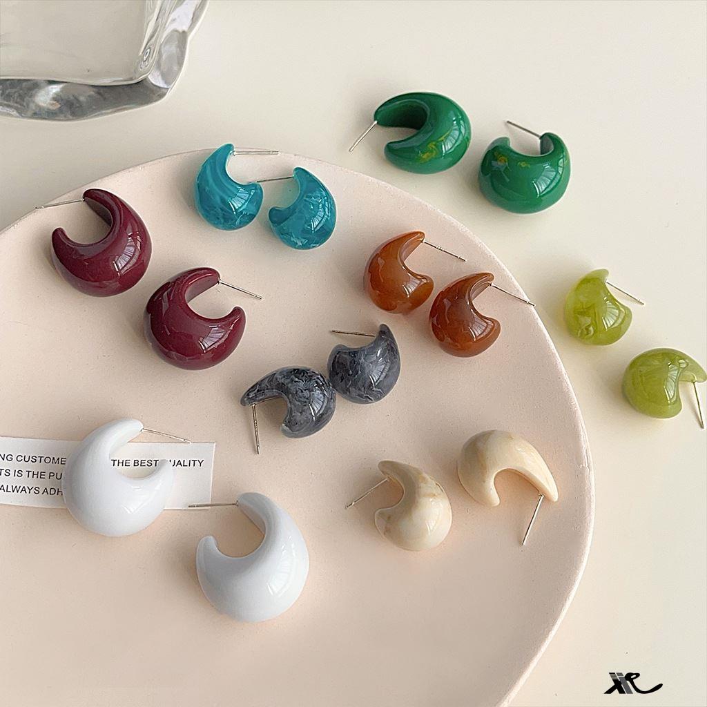 Vintage Acrylic Drop Earrings