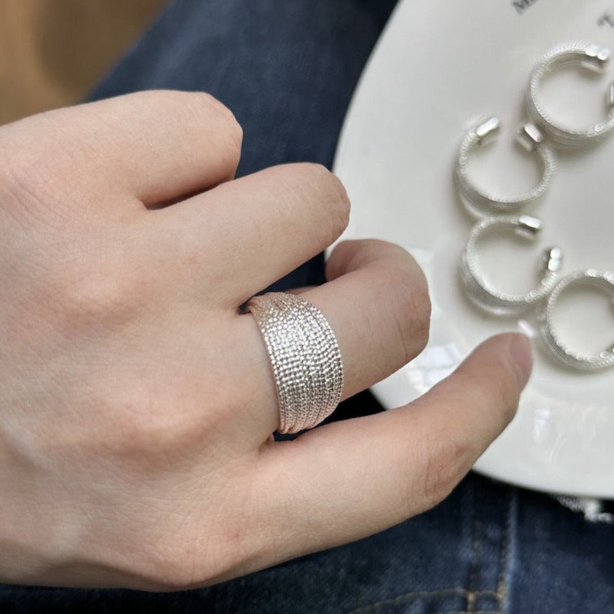 Adjustable Multi-Layered Wire Ring