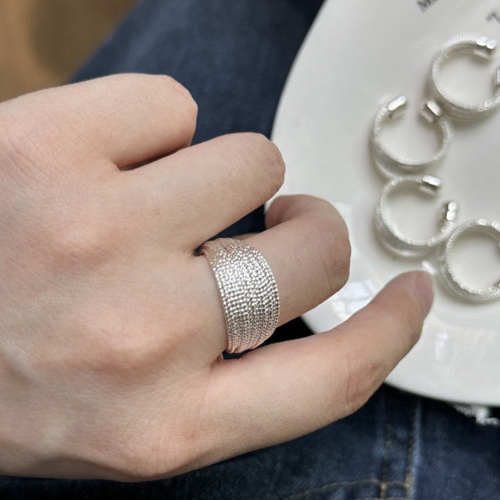 Adjustable Multi-Layered Wire Ring