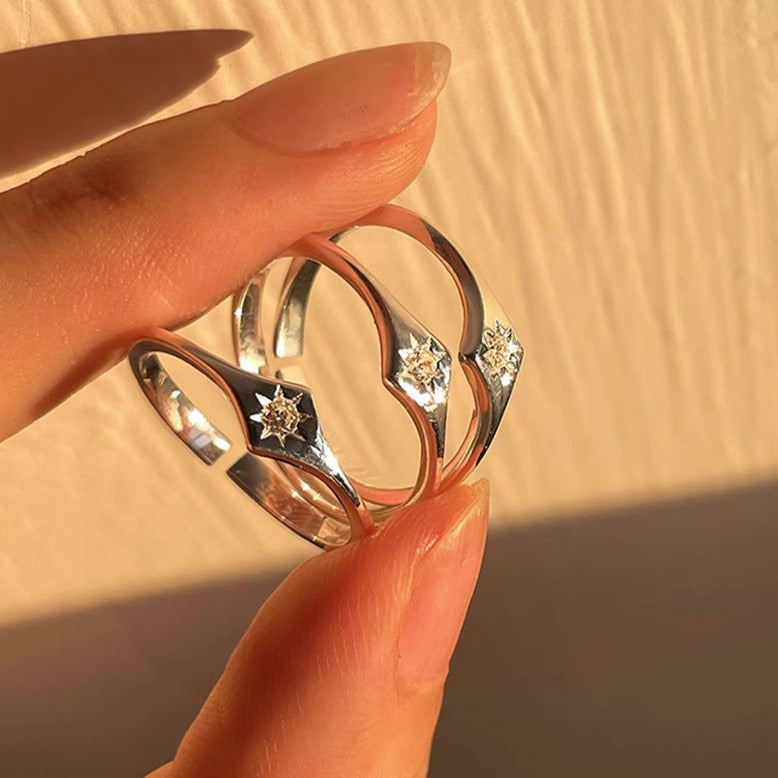 Sterling Silver Star Ring