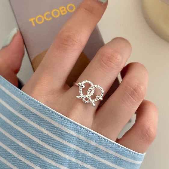 Sterling Silver Lye Bread Ring