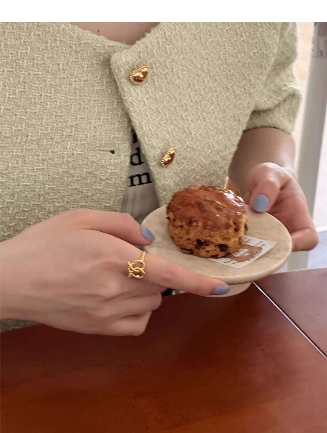 Sterling Silver Lye Bread Ring
