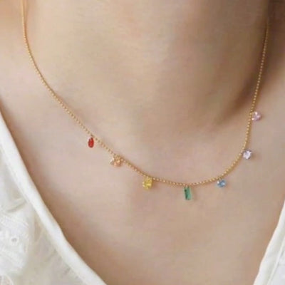 Summer Dream Rainbow Diamond Bracelet/Necklace