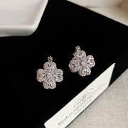 Four Leaf Flower Earrings