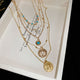 Layered Flower Necklace