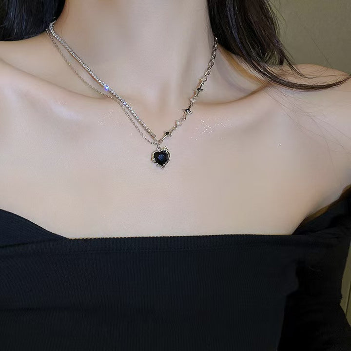 Love Double Layers Necklace
