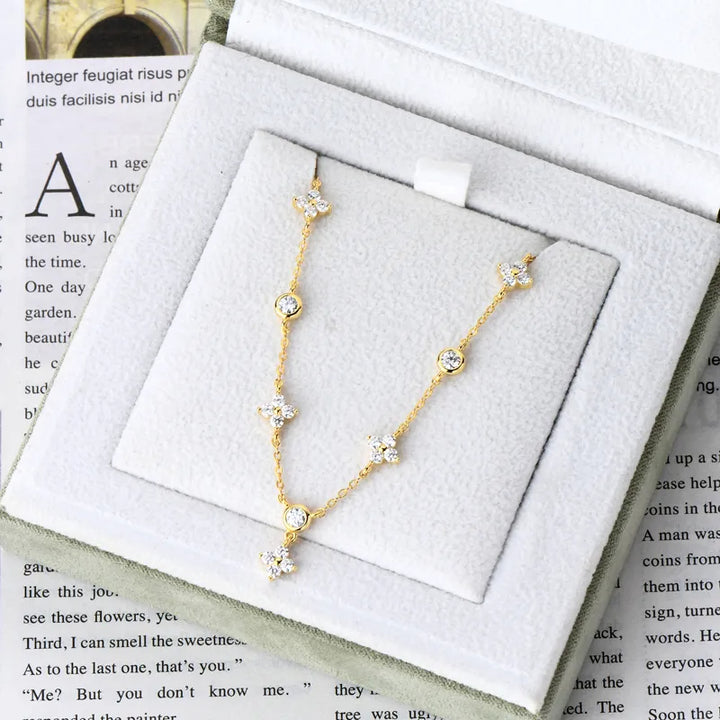 Clover Moissanite Bracelet