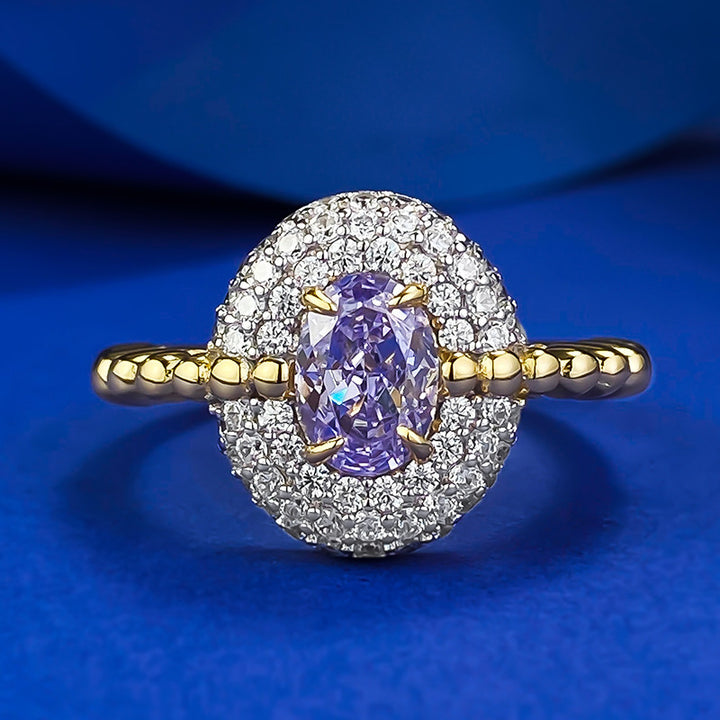 Sterling Silver Oval Ring
