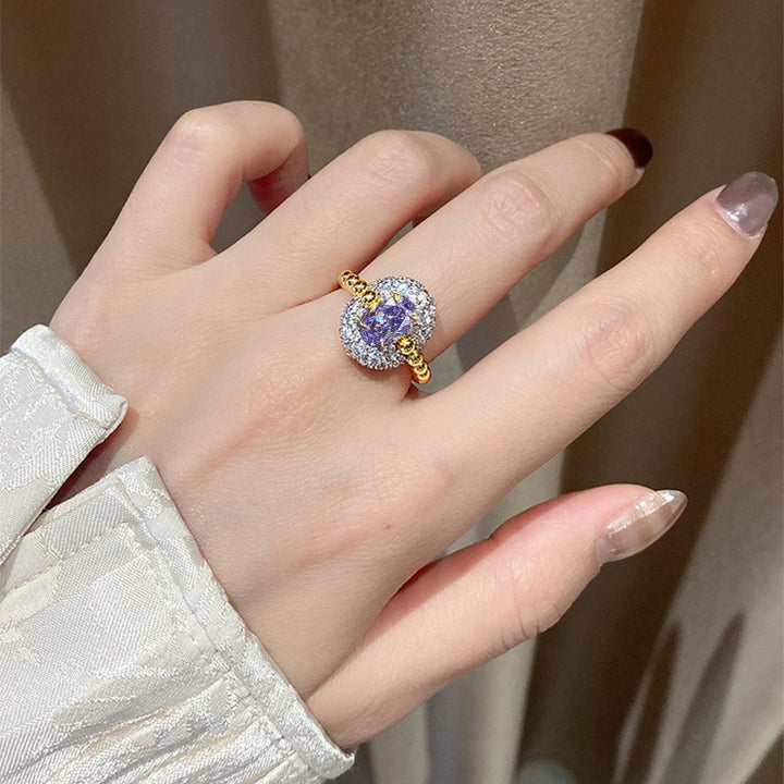 Sterling Silver Oval Ring