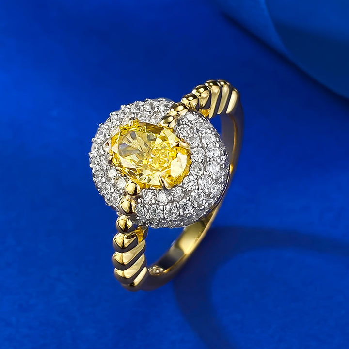 Sterling Silver Oval Ring