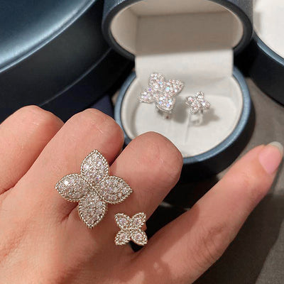 Popping Clover Ring