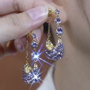 Full Diamond Basket Earrings