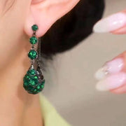 Full Diamond Basket Earrings