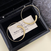 Full Star Circle Earrings