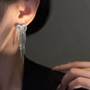 Love Waterfall Tassel Earrings