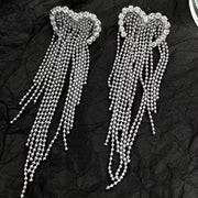 Love Waterfall Tassel Earrings