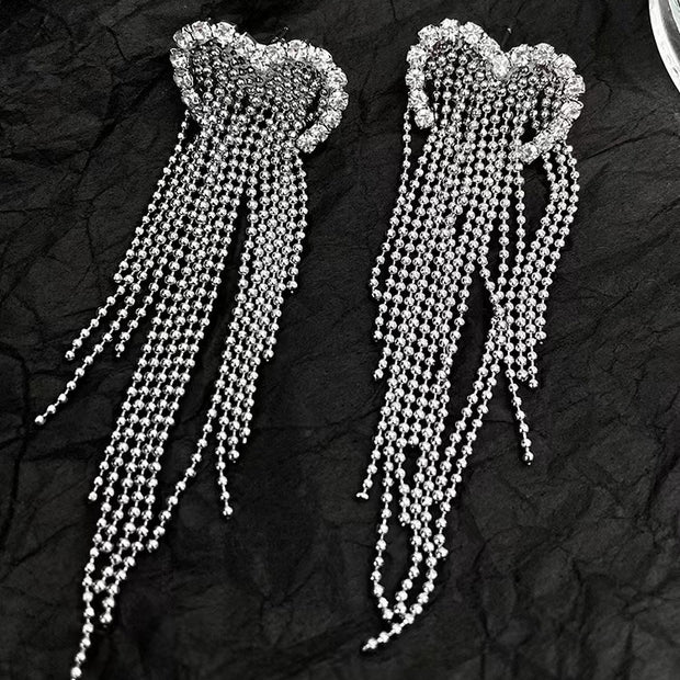 Love Waterfall Tassel Earrings